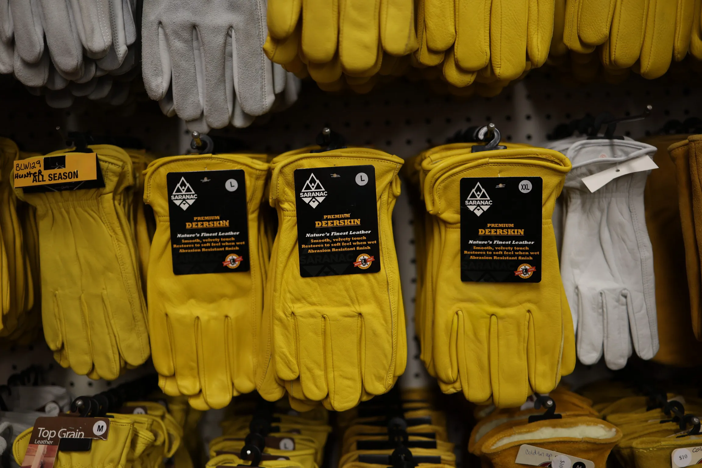 SARANAC GLOVES FIND YOUR FIT