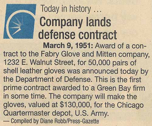 1942 company lands contarct