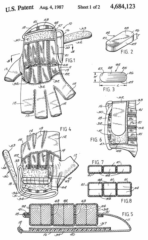 SARANAC GLOVE BLUEPRINT