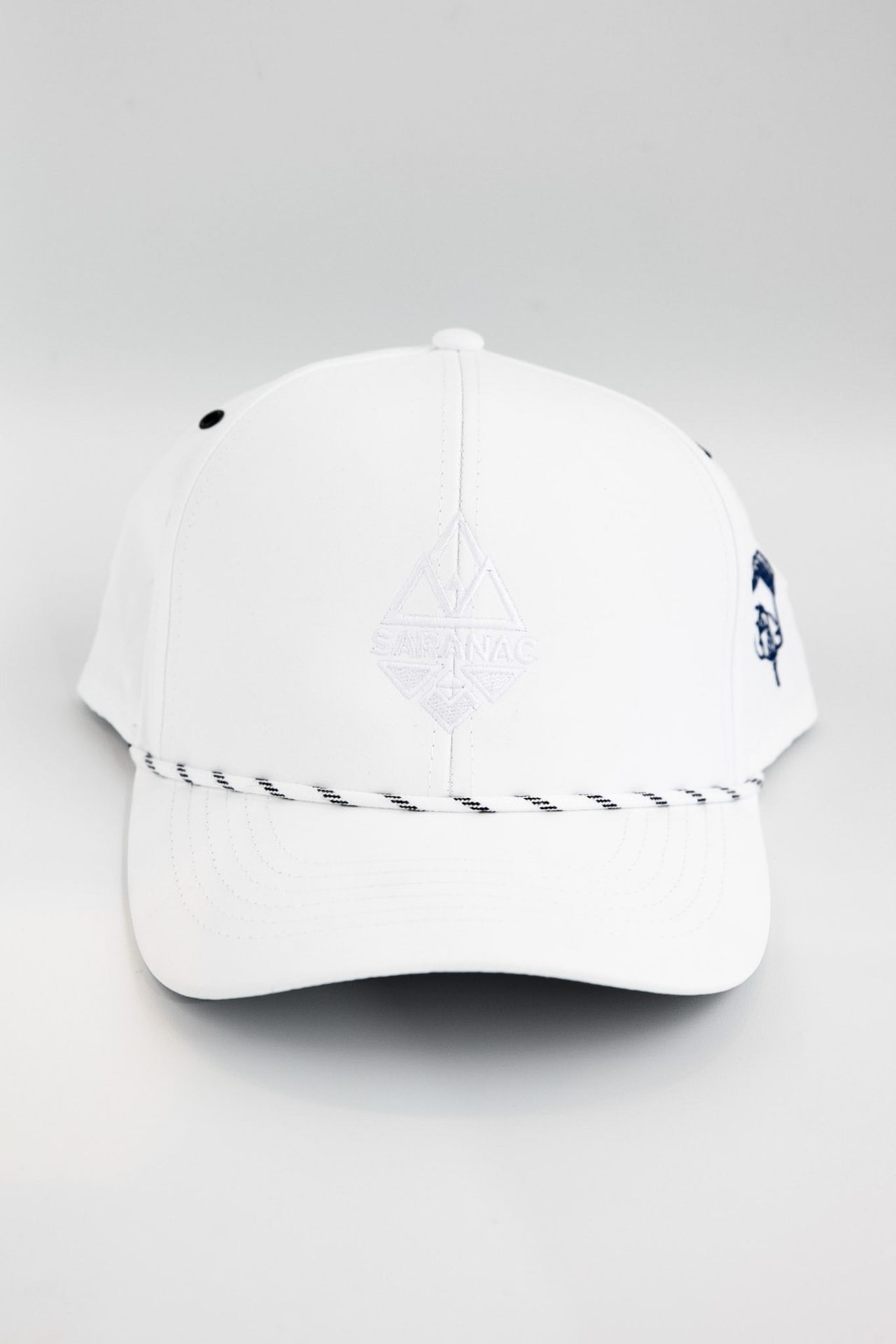 Saranac Performance Golf Hat 5 Saranac White Golf Hat